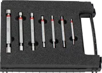Set calibre tampon TRECE/NU TRECE, 3-12mm, DIN 2245, H7, 7 piese, FORTIS  