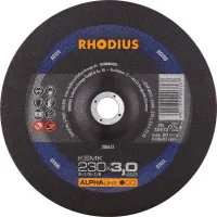 Disc de bit pentru otel, 230x3,0mm, curbat, Rhodius
