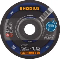 Disc de taiere XT67, pentru otel, 125x1.5mm, drept, RHODIUS