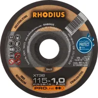 Disc de bit pentru inox, 115x1,0mm, drept, PROLINE, Rhodius