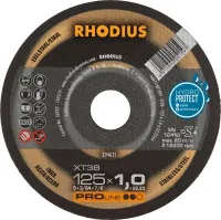 Disc de bit pentru inox, 125x1,0mm, drept, PROLINE, Rhodius