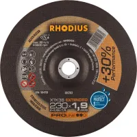 Disc de bit pentru inox, 230x1,9mm, curbat, PROLINE, Rhodius