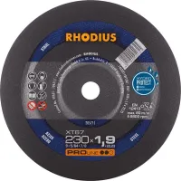 Disc de taiere XT67, pentru otel, 230x1.9mm, drept, RHODIUS