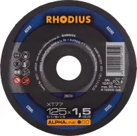 Disc de debit pentru otel, 125x1,5mm, drept, Rhodius
