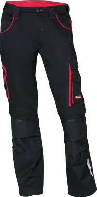 Pantaloni FORTIS H 24, negru/rosu marimea 114