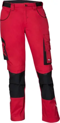 Pantaloni FORTIS H 24, rosu/negru marimea 114