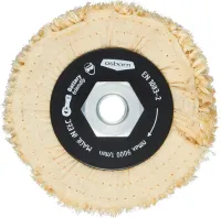 Disc textil de polisat ptr masini cu acumulator, diam 100mm, latime 10mm, prindere M14x2, Osborn