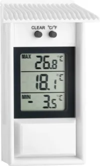 termometru digital Max-Min pentru interior și exterior