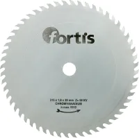 Disc debitare pentru lemn, CV, 315x1,8x30mm 56 dinti, tip KV-A, FORTIS