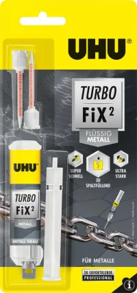 UHU Turbo Fix METAL LICHID 10g