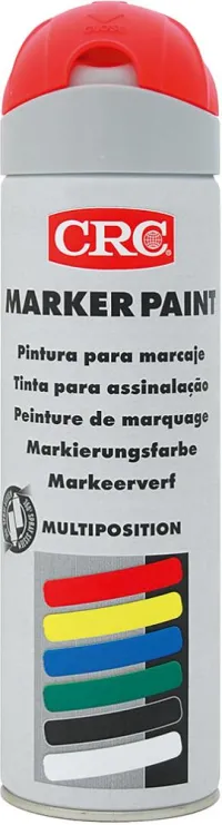 MARKER PAINT, spray roșu fluorescent 500 ml