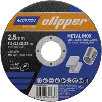 Disc de tăiere metal-inox A30S-115x2,5x22,23mm