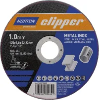 Disc de tăiere metal-inox A60S-125x1,0x22,23mm
