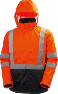 Jachetă Warning shell ALTA mărimea XL, portocaliu/cărbune
