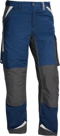 Pantaloni B Flexolution marimea 60, albastru/gri/antracit