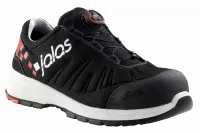 Pantofi de protectie cu bombeu, JALAS® 7138 ZENIT EVO EASYROLL, S3 ESD SRC, negru-rosu-alb, mărimea 35, JALAS®