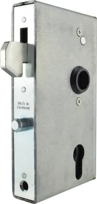 Încuietoare poarta culisanta, zăvor cu cârlig PZ R/L60/72/8 pentru tub de 40 mm
