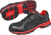 Pantofi de protectie cu bombeu, Fuse Motion 2.0 Red Low 643890, S1P HRO ESD SRC, negru-rosu, mărimea 48, PUMA®