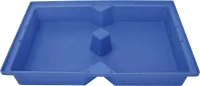 Tavă de colectare PE pentru containere mici 119,5x79,5x18,5cm 104 litri