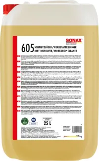 SONAX pentru îndepărtarea murdăriei/detergent atelier 25 litri