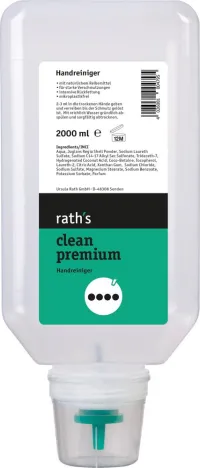 Raths Clean detergent premium pentru maini sticla moale de 4 litri