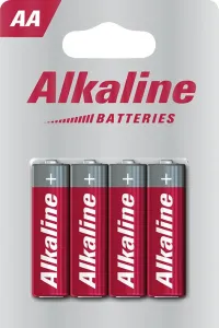 Baterii Alcaline AA Blister de 4 Pret I