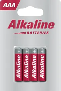 Baterii Alcaline AAA Blister de 4 Pret I