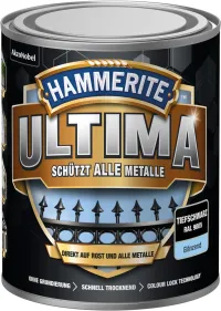 Vopsea de protecție metalică GL Ultima (wb) 750 ml negru adânc