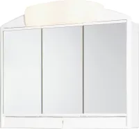 Dulap oglindă Rano LED alb 59 x 51 x 16(14) cm
