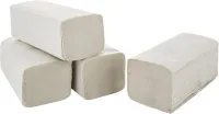 Prosoape pliate hârtie reciclată albă naturală
