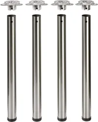 Set picioare de masă,70135,Ø60x710mm,oțel inoxidabil opt.