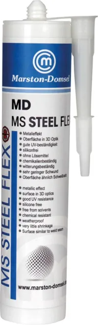 Cartuș argintiu MD-MS STEEL FLEX 440g