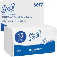 Scott ESSENTIAL Prosoape Interfold /Alb /Small F4340 Prosoape