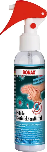 Dezinfectarea mainilor SONAX 140 ml