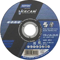 Disc de tăiere Vulcan Steel/Inox drept 115x1.0