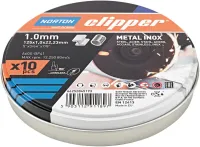 Disc de tăiere metal-inox 10x A60S-125x1,0x22,23