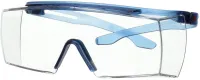 Peste ochelari SecureFit 3700, rama albastra, lentila transparenta 3M