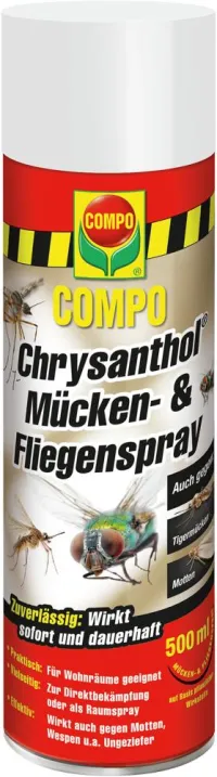 Spray țânțari și muște 500 ml Chrysanthol® COMPO