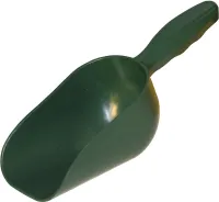 Lingura de hranire din plastic 500g verde
