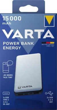 Power Bank Energy 15000 articol achiziție VARTA