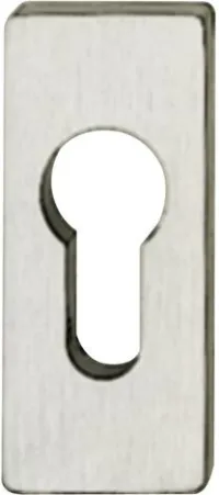 Rozetă cheie PT, BL, 0 17 1768, pătrată, aluminiu F1