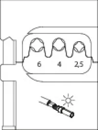 8140-23 Modul-Einsatz für Solarlok