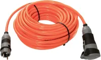 Cablu prelungitor SCHUKOultra 10m H07BQ-F 3G2.5 portocaliu