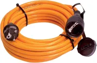 Cablu prelungitor PROFI 10m H07BQ-F 3G2.5 portocaliu