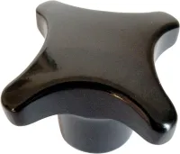 Mâner pentru palmă DIN6335 40 mm, M 8 Form K Duroplast Conținut: 5 buc.