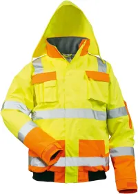 Jachetă pilot de avertizare Mats, Gr. 2XL, galben/portocaliu