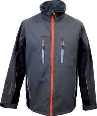 Jachetă softshell 61270, gri închis/negru, mărimea XXL