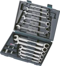 Set chei combinate cu clichet GEARplus®, nr. 503, 16 buc, 8-19mm, KS TOOLS