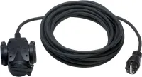 Prelungitor electric IP44, 3x220V 32A, 10m, cablu H07RN-F3G1.5mm