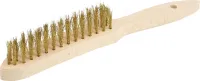 Perie de sarma din alama, 2 randuri, de sarma 0.3mm ondulata, 295/145mm, Osborn